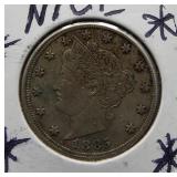 1885 Liberty V-Nickel.