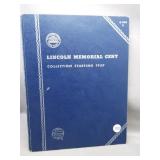 Lincoln Memorial Cent Album Starting from 1959 to
