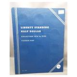 Partial Walking Liberty Silver Half Dollar Album