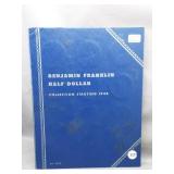 Almost Complete Franklin Silver Half Dollar Album
