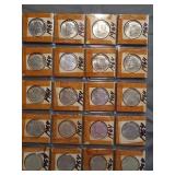 (20) 1964 Kennedy Silver Half Dollars.