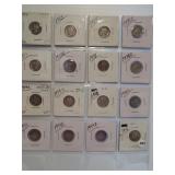 (16) Mercury Silver Dimes. Dates: 1916, 1923,