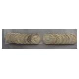 (20) Assorted Dates from 1951 to 1963. 90% Silver