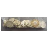(50) Assorted Dates from 1965 to 1969. 40% Silver