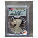 2012-S First Strike Silver Eagle 75th