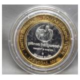 $10 Las Vegas Planet Hollywood .999 fine silver