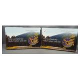(2) 2006 Westward Journey nickel series coin