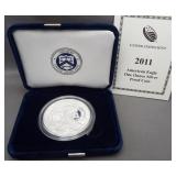 2011 American silver Eagle one ounce proof with