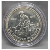 1985 American Prospector one troy ounce .999 fine