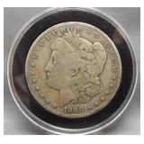 1898-S Morgan Silver Dollar.