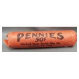 Roll of Wheat pennies.