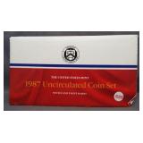 1987 Uncirculated set.