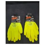 (2) Ninja Ice Hydropellent Technology Gloves Sz10