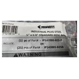 (25) Primefit Industrial Plug 1/4"×3/8" Standard