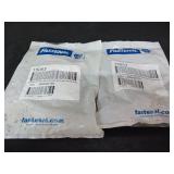 (2) Bags of (100) Yellow Zinc Finish Hex Cap Screw