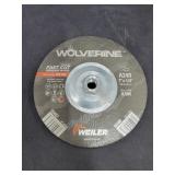 Wolverine Fast Cut Grinding Wheel 7"x1/4"