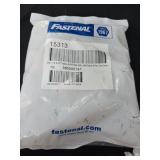 (10) Fastenal Yellow Zinc Finished Hex Cap Screw