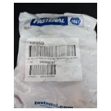 (10) Fastenal Yellow Zinc Finished Hex Cap Screw