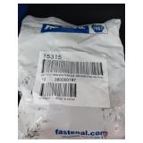 (10) Fastenal Yellow Zinc Finished Hex Cap Screw
