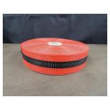 Roll of Woven Barricade Tape 2"