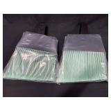 (2) Plastic Angle Broom Heads