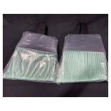 (2) Plastic Angle Broom Heads