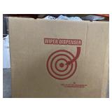 Box of White Knit Cotton T-Shirt Wiping Rags