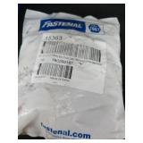 (10) Fastenal Yellow Zinc Finished Hex Cap Screw
