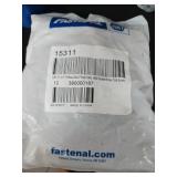 (10) Fastenal Yellow Zinc Finished Hex Cap Screw