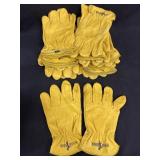 (11) Pairs of Rough Rider Work Gloves, Medium