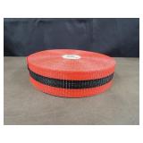 Roll of Woven Barricade Tape 2"