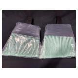(2) Plastic Angle Broom Heads