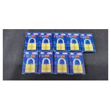 (9) Abus 55/40 Padlocks