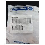 (10) Fastenal Yellow Zinc Finished Hex Cap Screw