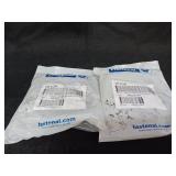 (2) Bags of (50) Yellow Zinc Finish Hex Cap Screws
