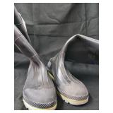 (1) Pair of Steel Toe PVC Work Boots
