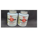 (2) 1/2 Pint Pipe Thread Sealant