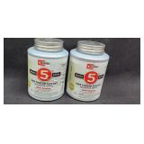 (2) 1/2 Pint Pipe Thread Sealant