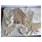 Collections of Vintage Crocheted Doilies and a