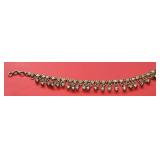 Vintage Tribal Silver Anklet with Bells 35 Grams