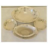 Federal China Serving Pieces in Mayview Pattern