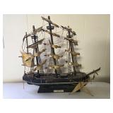 Whaling Model Ship 18"x 16" Clipper 1846