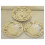 Federal China Serving Pieces in Mayview Pattern
