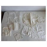 Collection of Vintage Crocheted Embroidered