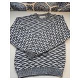 Graphic Sweater Sz Med