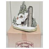 David Winter Cottages Snow Cottage 5x4x5.5