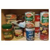 Canned Food, Crackers & Cereal