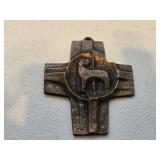 Vintage Bronze Cross Designed by the German