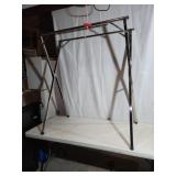 Foldable extendable rack