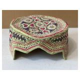 Sindhi cap, also known as a Sindhi topi. It is a
